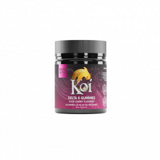 Koi Delta 8 Gummies - Sour Cherry (500mg)