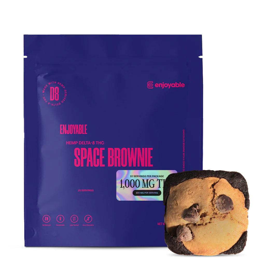 Enjoyable Delta-8 THC Space Brownie 1000mg