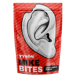Tyson 2.0 Mike Bites Gummies - Sour Apple Punch (20 Count)