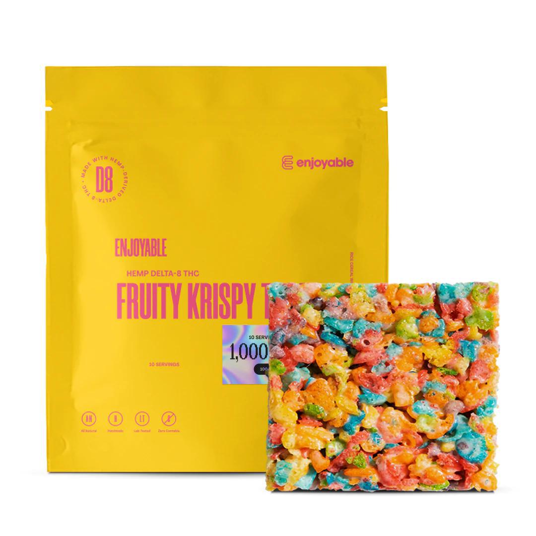 Enjoyable Delta-8 THC Fruity Krispy 1000mg