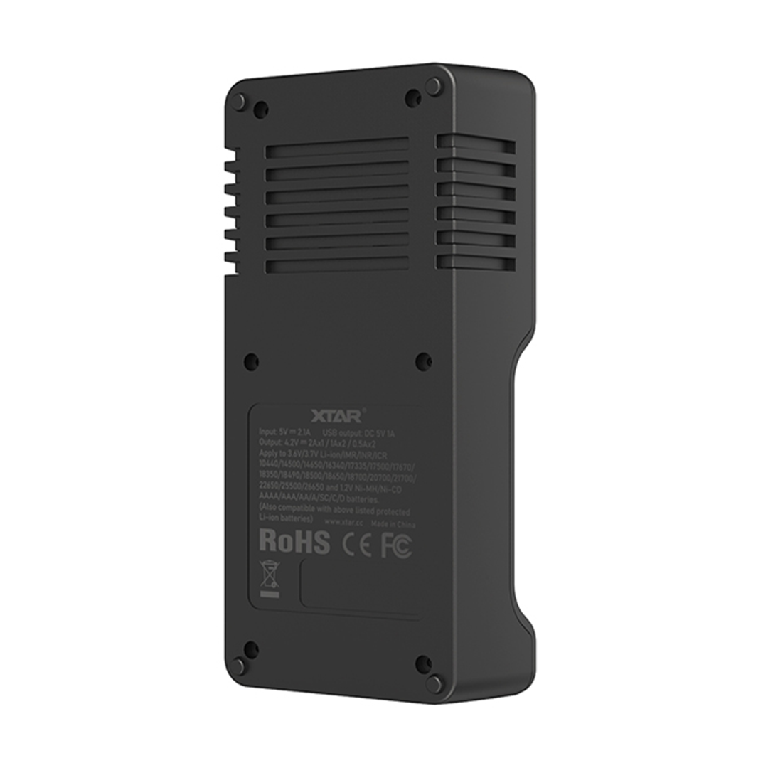 XTAR VC2SL 2-Bay Charger - Image 2