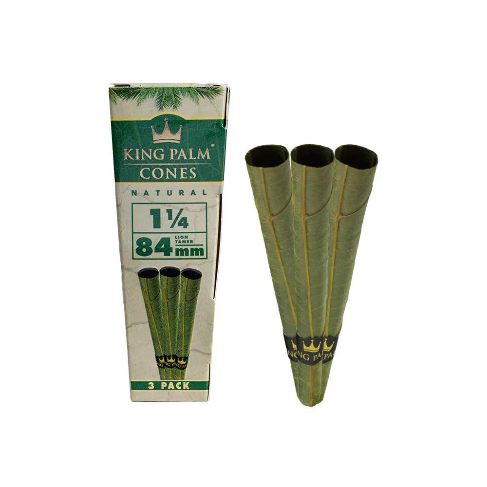King Palm Cones - 1¼ / 84mm Size (3-Pack)