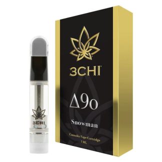 3Chi Delta 9o Cartridge - Snowman (CDT / Sativa) (.)