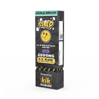 Kalibloom KIK SLAP 2g Vape Pen - Garlic Breath (Indica)