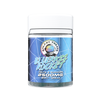 Galaxy Treats 2500mg Gummies - BlueRazz Rocket