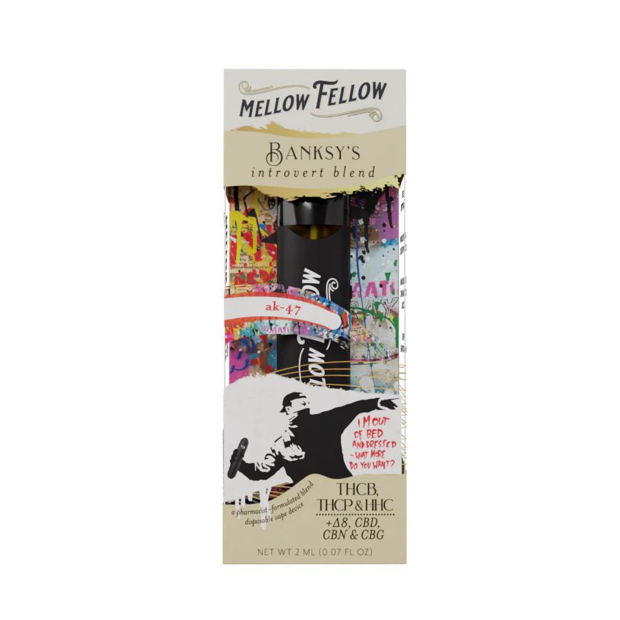 Mellow Fellow 2g Disposable BIB - AK-47 (Hybrid / Banksy’s Introvert Blend)