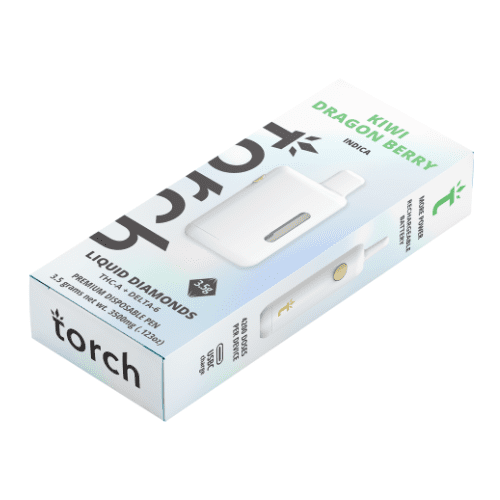 Torch Liquid Diamonds 3.5g Disposable - Kiwi Dragon Berry (Indica) (*)