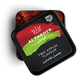 Al Fakher 250g Tub - Two Apples