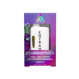 Delta Extrax Adios Disposable - Grandmommy Purp (Indica) (*)