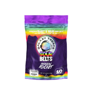 Galaxy Treats 3000mg Sour Belts - Rainbow Rocket (*)
