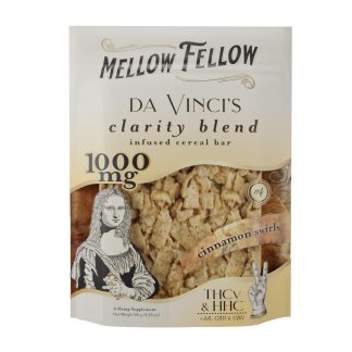 Mellow Fellow 1000mg Cereal Bar - Cinnamon Swirls