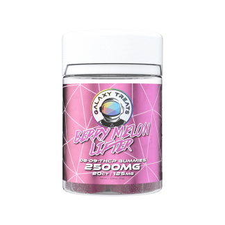 Galaxy Treats D8 D9 THCP 2500mg Gummies - Berry Melon Lifter