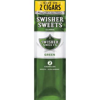 Swisher Sweets Classics - Green Sweets (2 for $1.19)