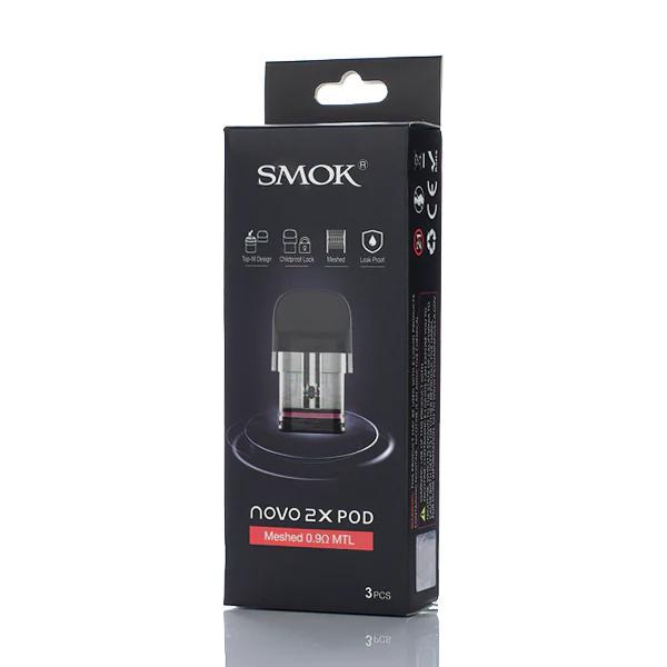 SMOK Novo 2X Meshed Pods - 0.9Ω MTL (3-Pack)