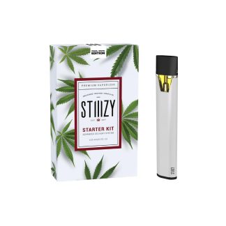 STIIIZY HEMP Battery Starter Kit - Pearl White (*)