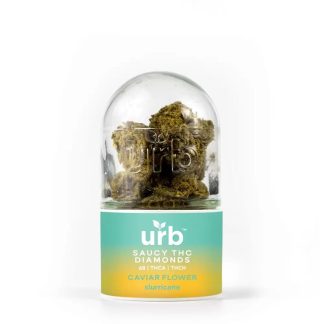 URB Saucy THC Diamonds Caviar Flower – Slurricane (*)