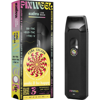 Pinweel 3g Disposable - Pina Colada (Sativa / Live Resin)