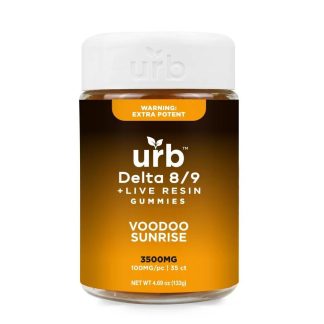 URB 3500mg Delta 8/9 Gummies - Voodoo Sunrise