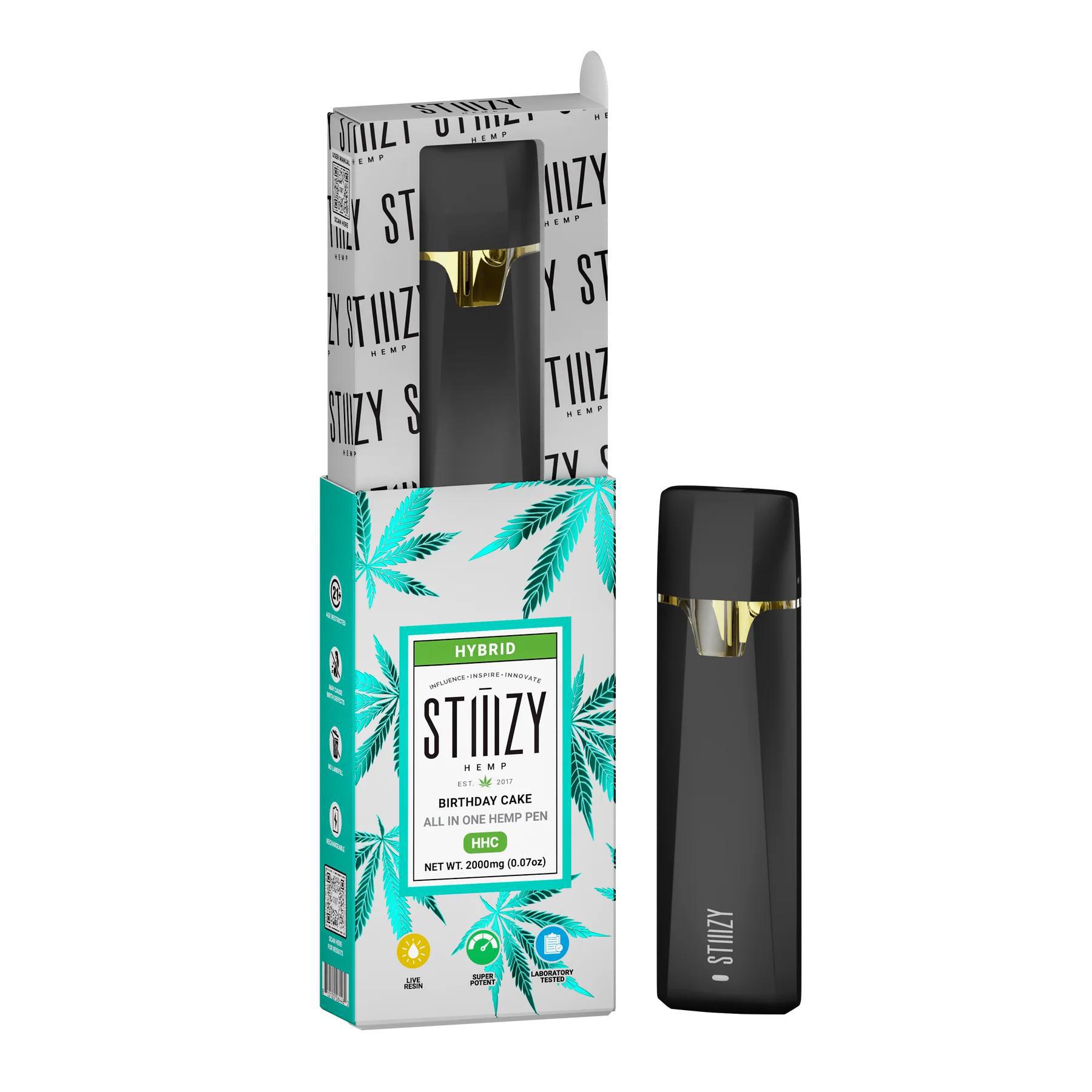 STIIIZY HEMP 2g HHC Pen AIO - Birthday Cake (Hybrid) (*) - Image 2