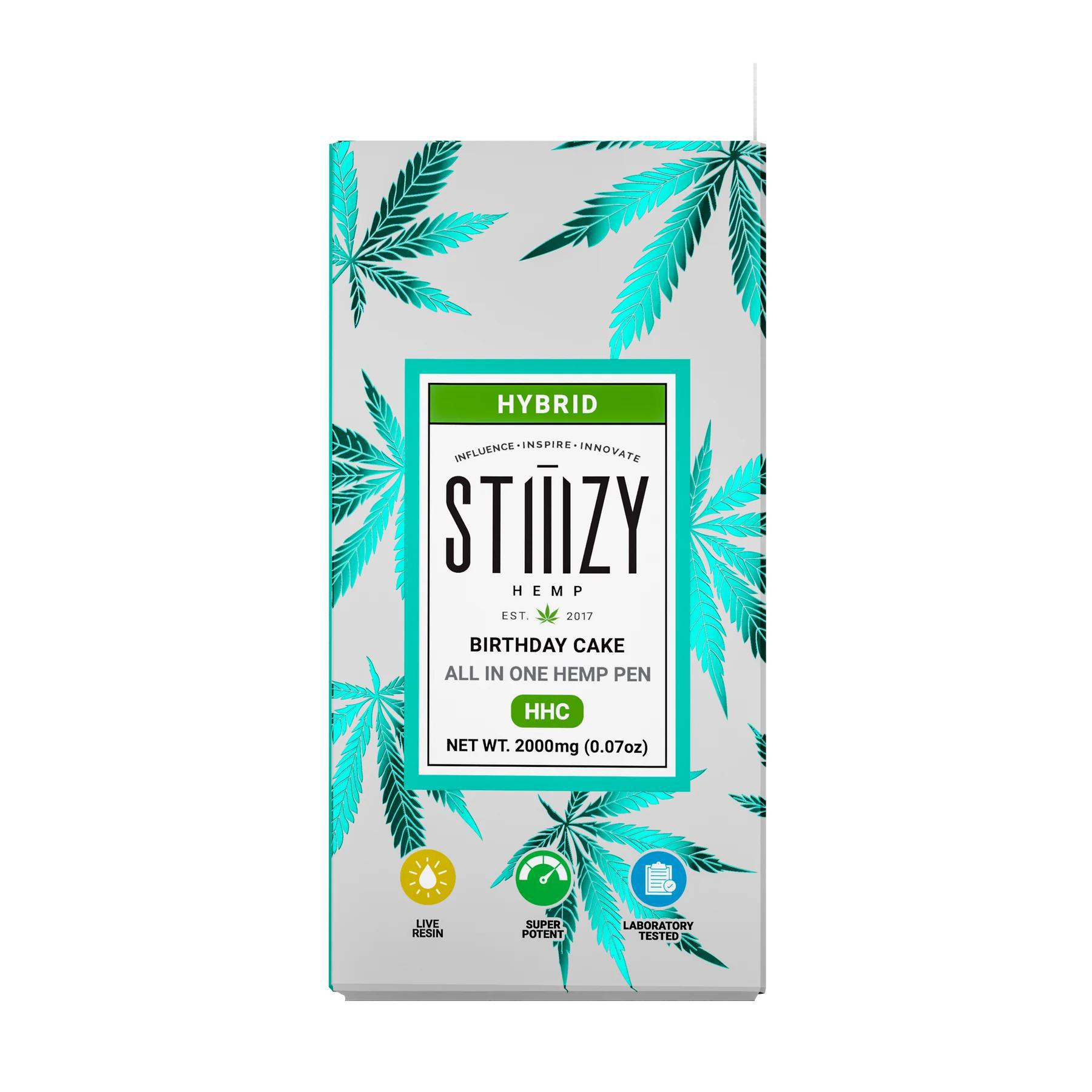 STIIIZY HEMP 2g HHC Pen AIO - Birthday Cake (Hybrid) (*)