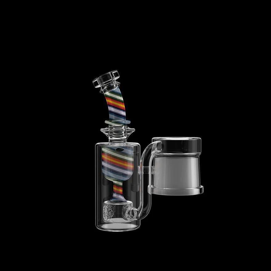 Dr. Dabber SWITCH - Snowflake Swirl Recycler Glass Attachment