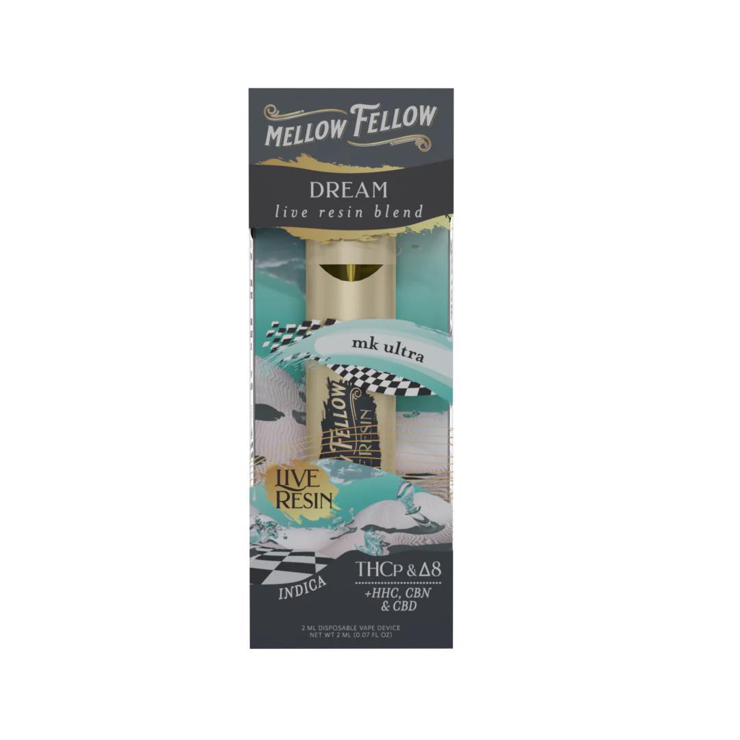 Mellow Fellow 2g Disposable – MK Ultra (Indica / Dream Live Resin) – KLOWDZ  Vapor & Smokeshop