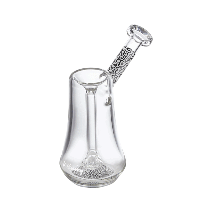 K.Haring x Higher Standards Bubbler - Black & White - Image 3