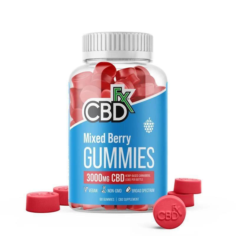 CBDfx Gummies - The Original (Mixed Berries) 3000mg
