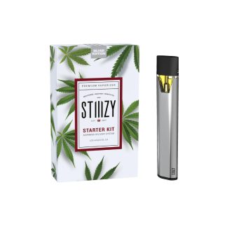 STIIIZY HEMP Battery Starter Kit - Silver (*)