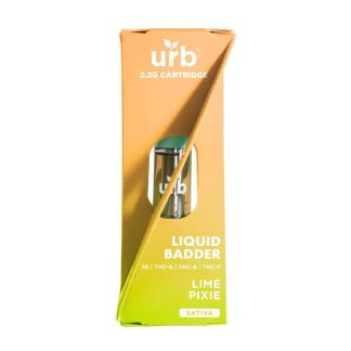 URB Liquid Badder 2.2g Cartridge - Lime Pixie (Sativa)