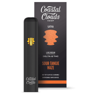 Coastal Clouds Hemp D8 Disposable - Sour Tangie Haze (Sativa)