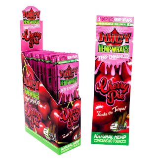 Juicy Terp Enhanced Hemp Wraps - Cherry Pie
