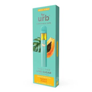 URB Live Sugar 3g Disposable - Papaya Punch (Indica Hybrid)