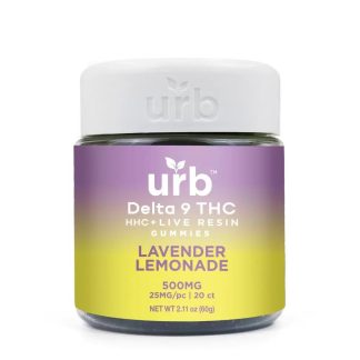 URB D9/HHC Gummies 500MG – Lavender Lemonade (*)