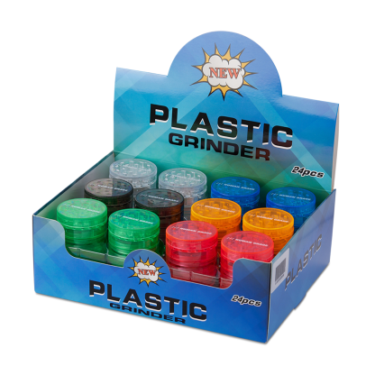 Human Grade Grinder - Plastic 2" (50mm) 4-Piece Assorted Colors - Image 3