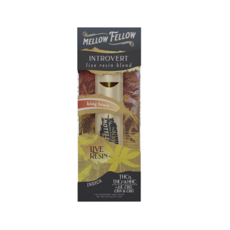 Mellow Fellow 2g Disposable - King Louis (Indica / Live Resin Blend)