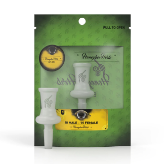 Honeybee Herb Glass Adapter - 10M to 14F