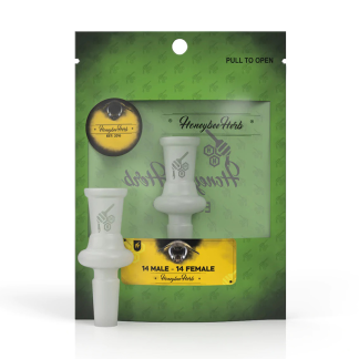 Honeybee Herb Glass Adapter - 14M to 14F