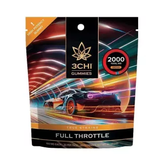 3Chi True Strain Gummies - Full Throttle (2000mg total)