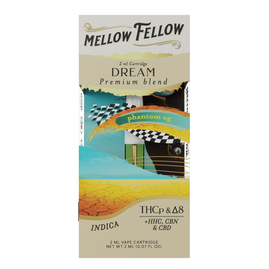 Mellow Fellow 2ml Dream Cartridge - Phantom OG (Indica)