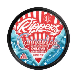 Cannadips Rippers 50mg Delta 8 - Bomb Pop