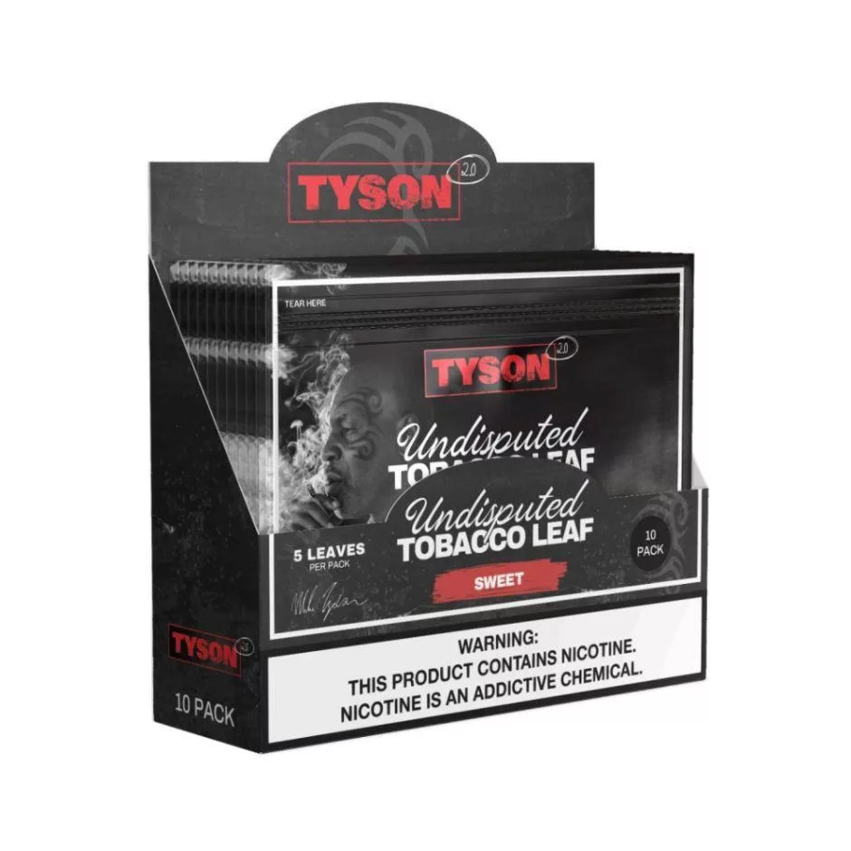 Tyson 2.0 Undisputed Tobacco Leaf - Sweet (5-pack)