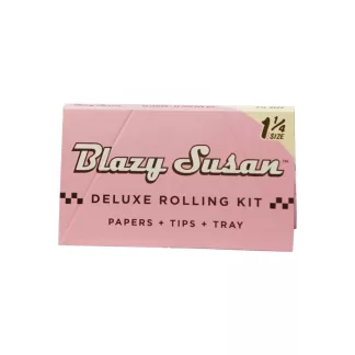 Blazy Susan Deluxe Rolling Kit - 1 ¼ Pink Rolling Papers