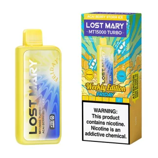 Lost Mary MT15000 - Acai Berry Storm Ice (Weekly Edition)