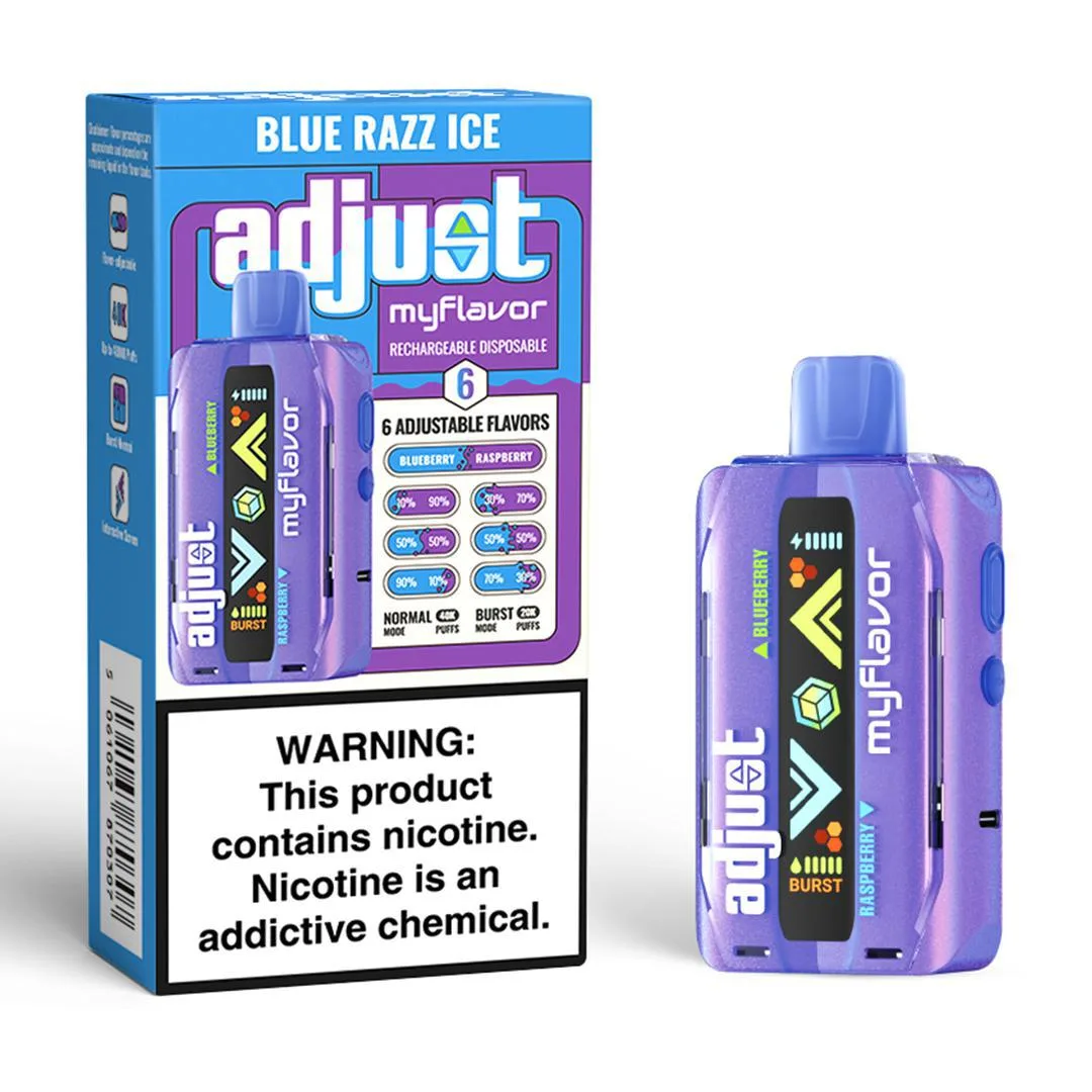 Adjust MyFlavor - Blue Razz Ice