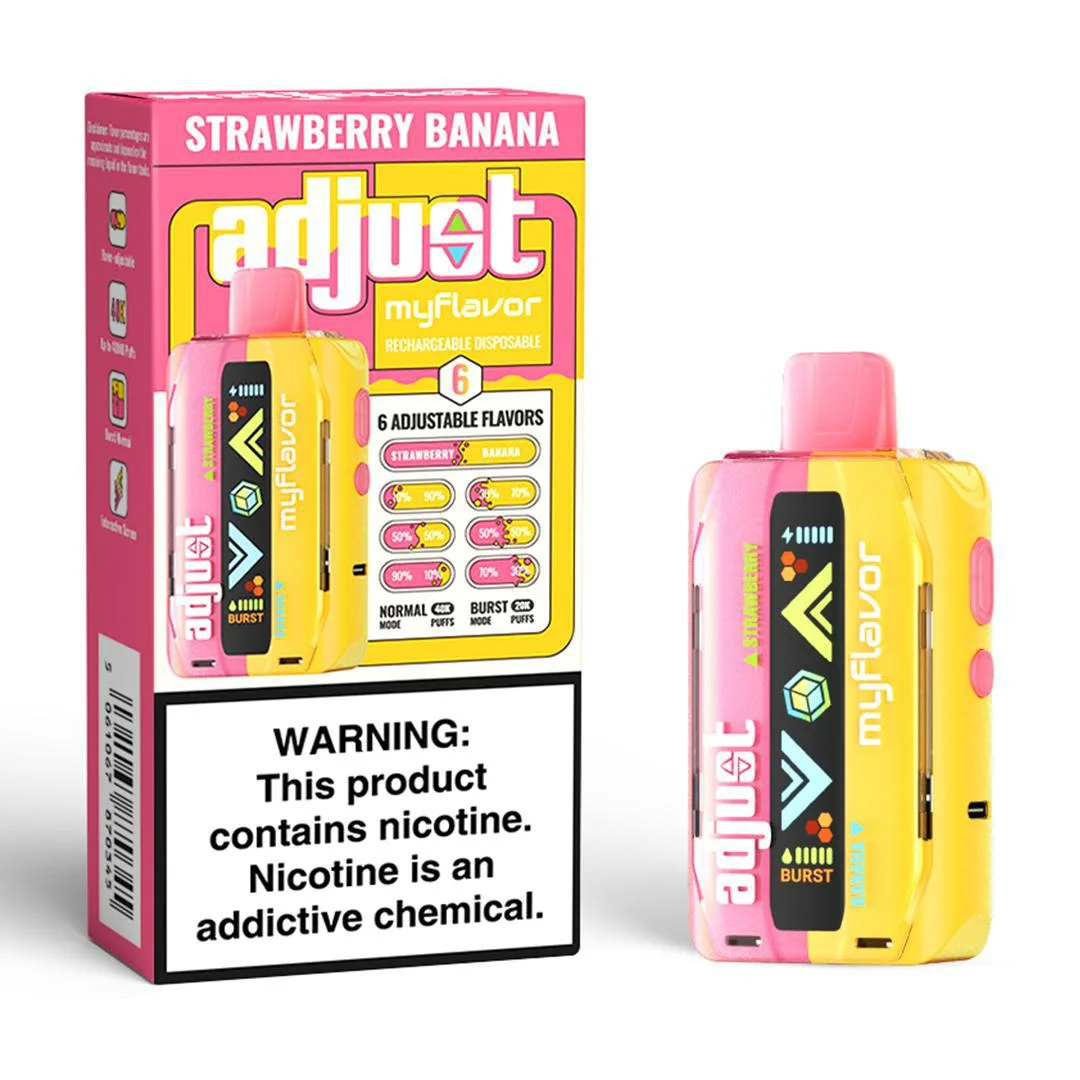 Adjust MyFlavor - Strawberry Banana