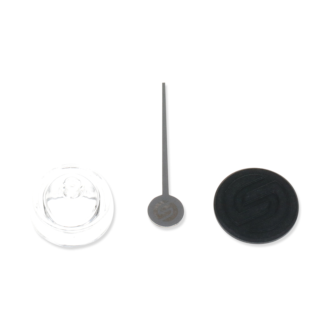 Softglass Token Silicone Pipe Bowl Kit (Clear) - Image 2