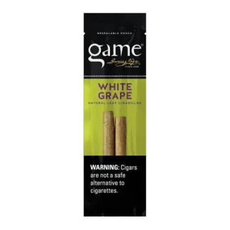 Game Cigars - White Grape (2 for $1.29)