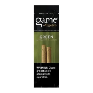Game Cigars - Green (2 for 1.29c)