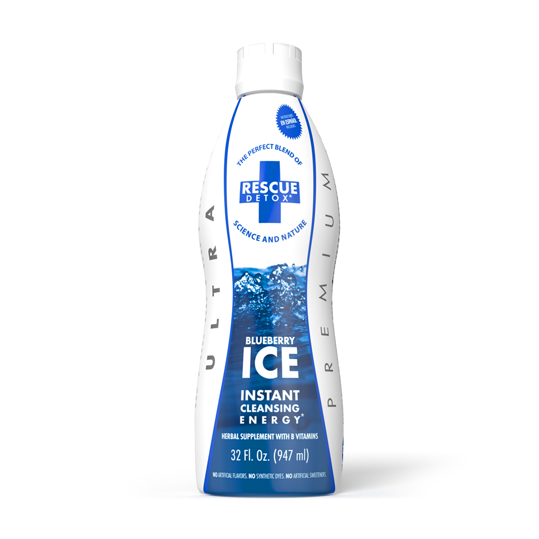 Rescue Detox Instant Cleansing Energy (ICE) - Blueberry 32 fl. oz.